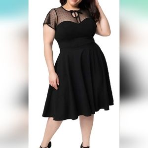 Nemidor 22, 50s style black dress